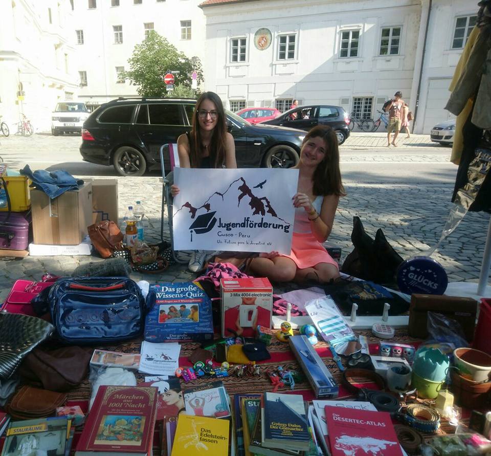 Gemeinnütziger Flohmarkt in Passau - Jugendförderung Cusco - Peru